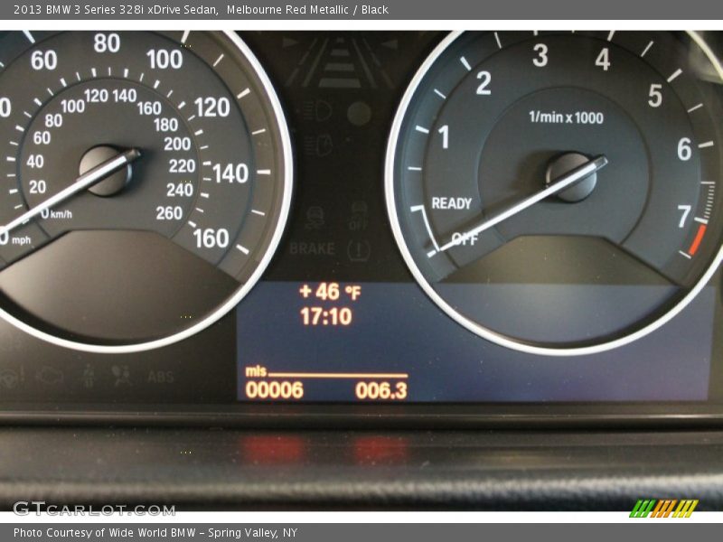 Melbourne Red Metallic / Black 2013 BMW 3 Series 328i xDrive Sedan