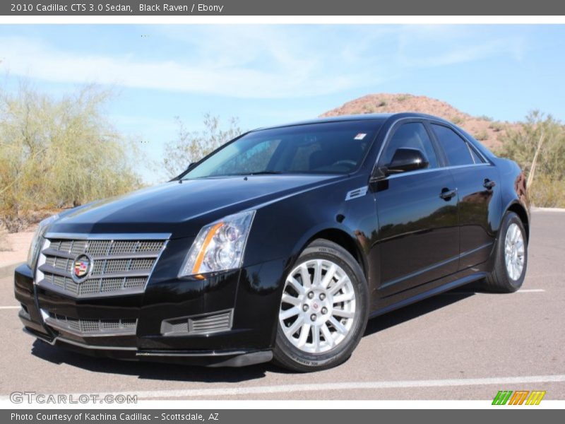 Front 3/4 View of 2010 CTS 3.0 Sedan
