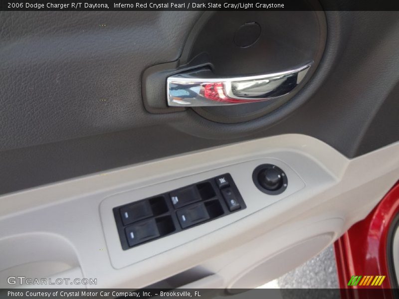 Inferno Red Crystal Pearl / Dark Slate Gray/Light Graystone 2006 Dodge Charger R/T Daytona