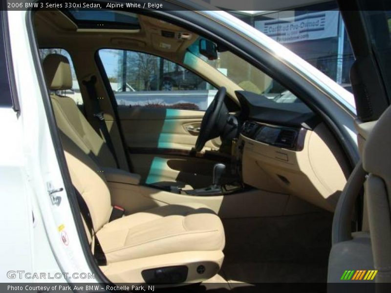 Alpine White / Beige 2006 BMW 3 Series 330xi Sedan