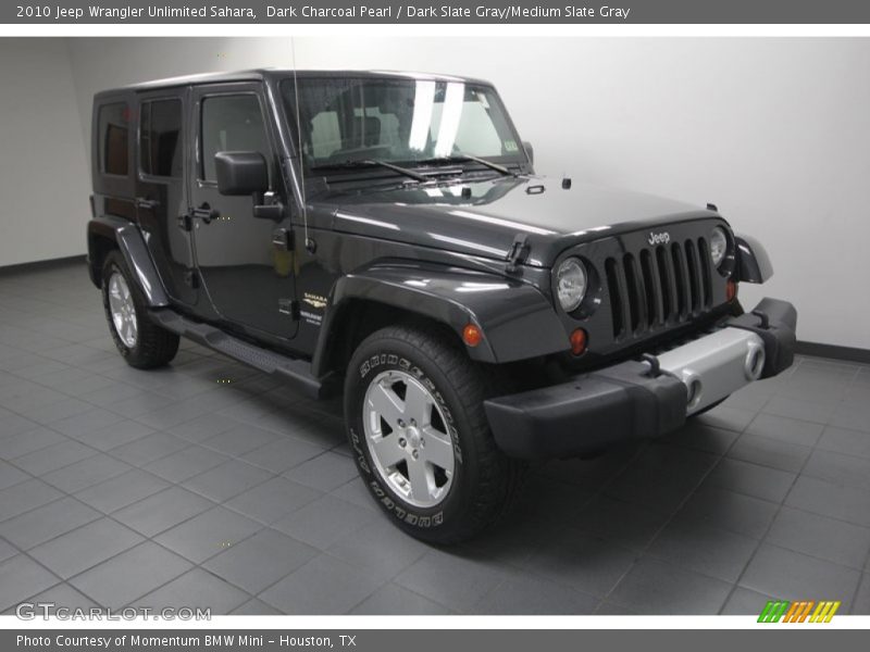 Dark Charcoal Pearl / Dark Slate Gray/Medium Slate Gray 2010 Jeep Wrangler Unlimited Sahara