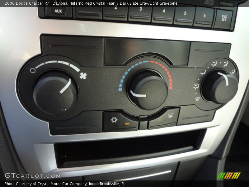 Controls of 2006 Charger R/T Daytona