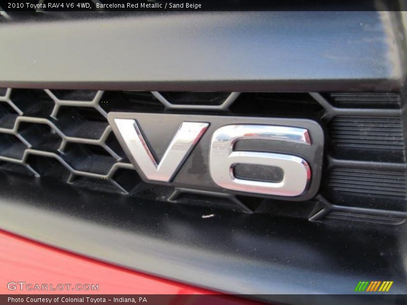 Barcelona Red Metallic / Sand Beige 2010 Toyota RAV4 V6 4WD