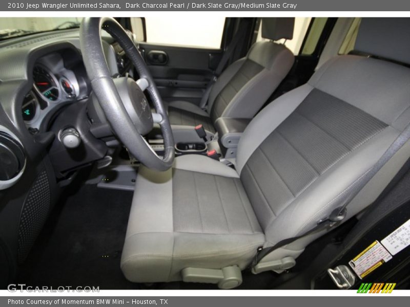 Dark Charcoal Pearl / Dark Slate Gray/Medium Slate Gray 2010 Jeep Wrangler Unlimited Sahara