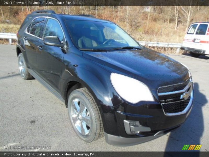 Black / Jet Black 2013 Chevrolet Equinox LT AWD