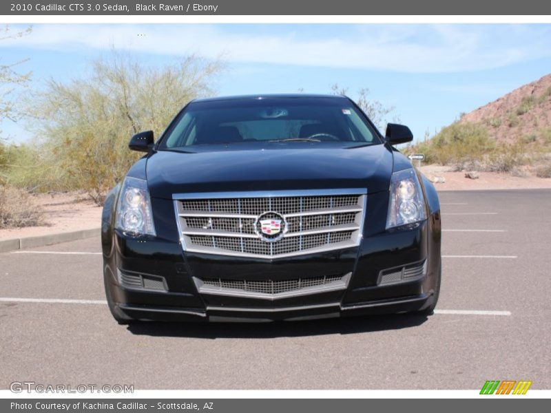 Black Raven / Ebony 2010 Cadillac CTS 3.0 Sedan