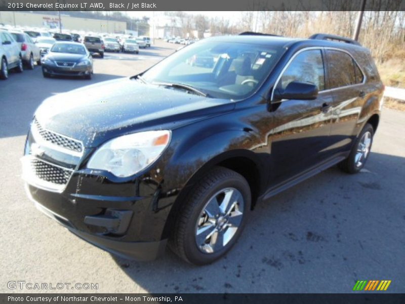 Black / Jet Black 2013 Chevrolet Equinox LT AWD