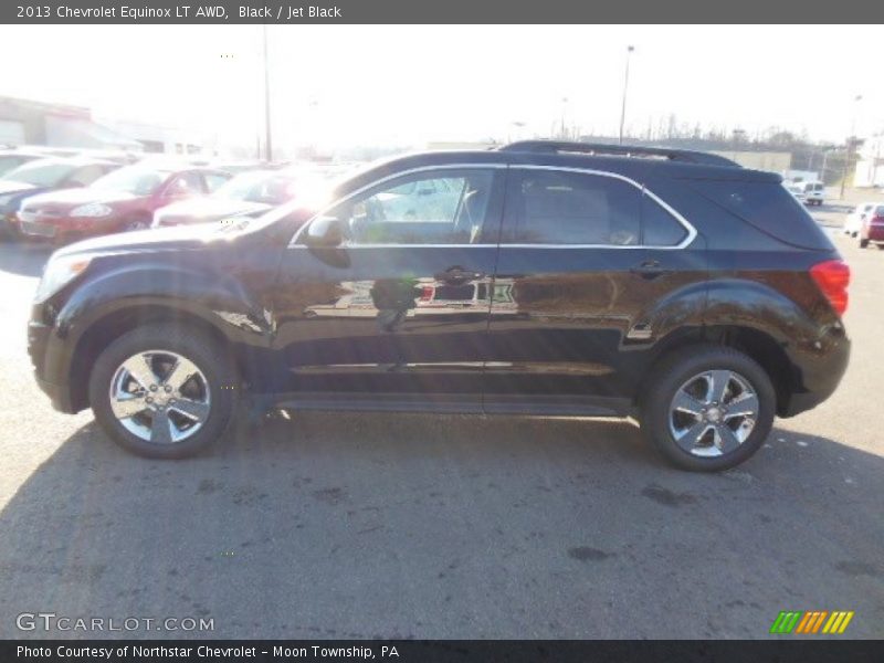 Black / Jet Black 2013 Chevrolet Equinox LT AWD