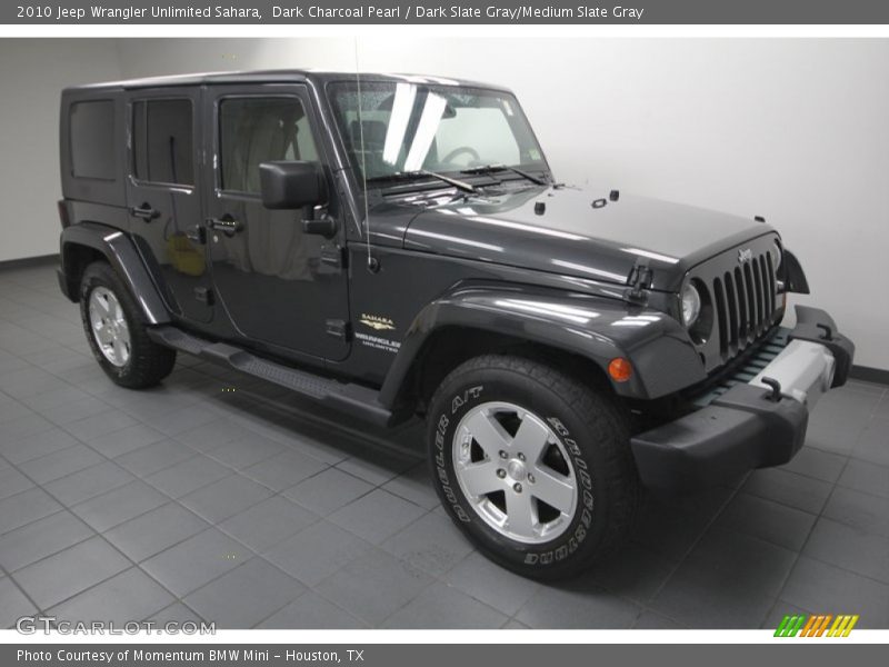 Dark Charcoal Pearl / Dark Slate Gray/Medium Slate Gray 2010 Jeep Wrangler Unlimited Sahara