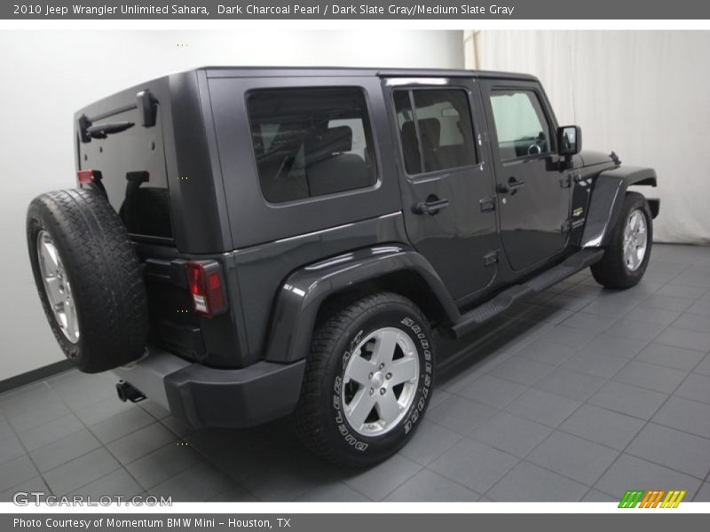 Dark Charcoal Pearl / Dark Slate Gray/Medium Slate Gray 2010 Jeep Wrangler Unlimited Sahara