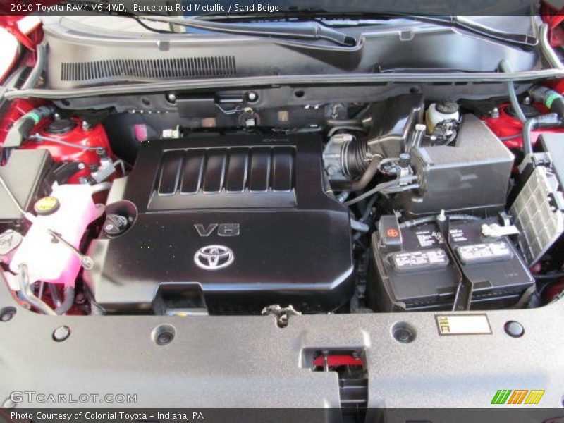 Barcelona Red Metallic / Sand Beige 2010 Toyota RAV4 V6 4WD