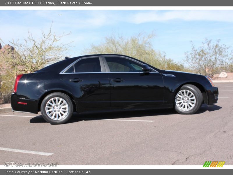 Black Raven / Ebony 2010 Cadillac CTS 3.0 Sedan