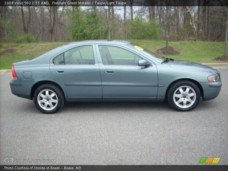 Platinum Green Metallic / Taupe/Light Taupe 2004 Volvo S60 2.5T AWD