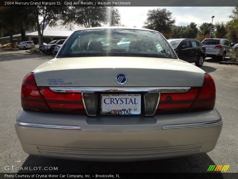 Gold Ash Metallic / Medium Parchment 2004 Mercury Grand Marquis LS