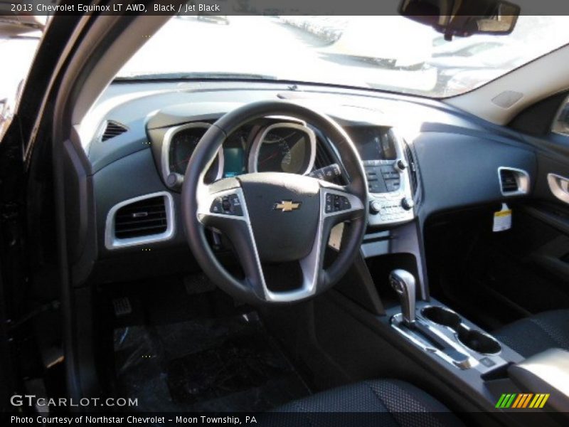 Black / Jet Black 2013 Chevrolet Equinox LT AWD
