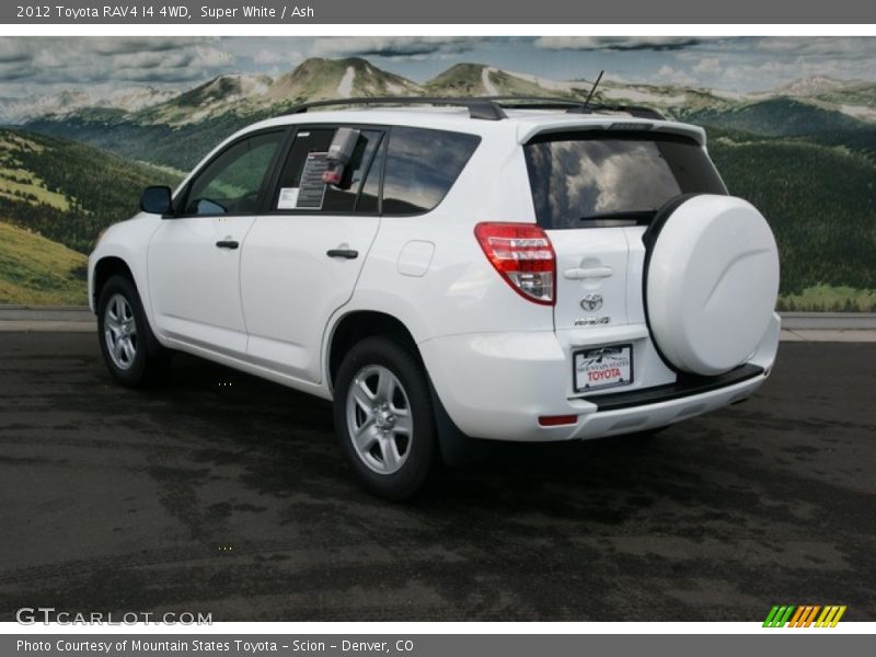 Super White / Ash 2012 Toyota RAV4 I4 4WD