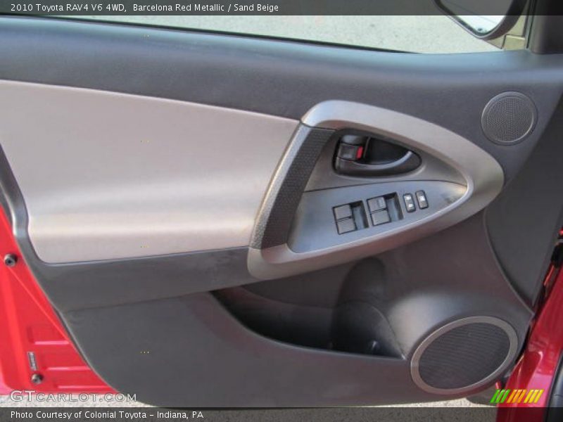 Barcelona Red Metallic / Sand Beige 2010 Toyota RAV4 V6 4WD