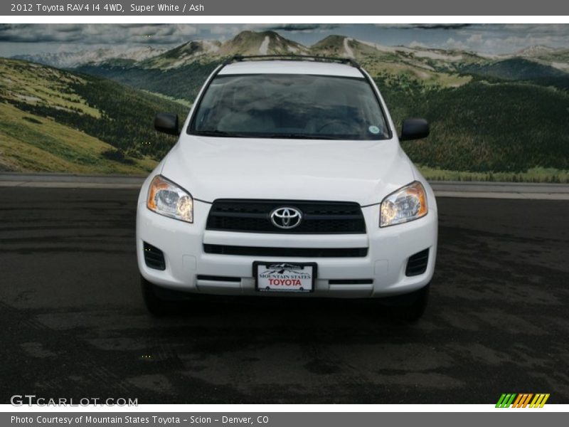 Super White / Ash 2012 Toyota RAV4 I4 4WD