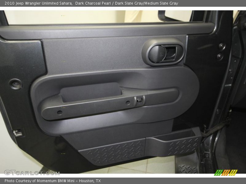 Dark Charcoal Pearl / Dark Slate Gray/Medium Slate Gray 2010 Jeep Wrangler Unlimited Sahara
