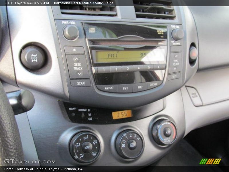 Barcelona Red Metallic / Sand Beige 2010 Toyota RAV4 V6 4WD