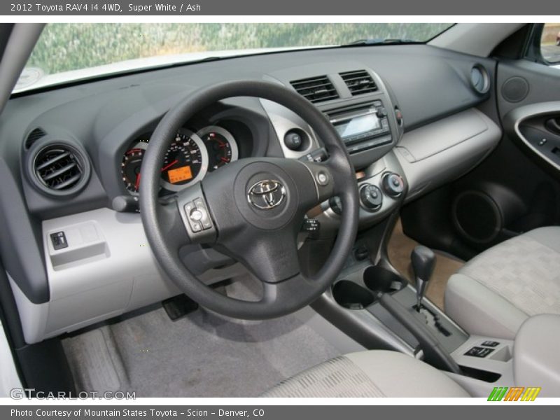 Super White / Ash 2012 Toyota RAV4 I4 4WD