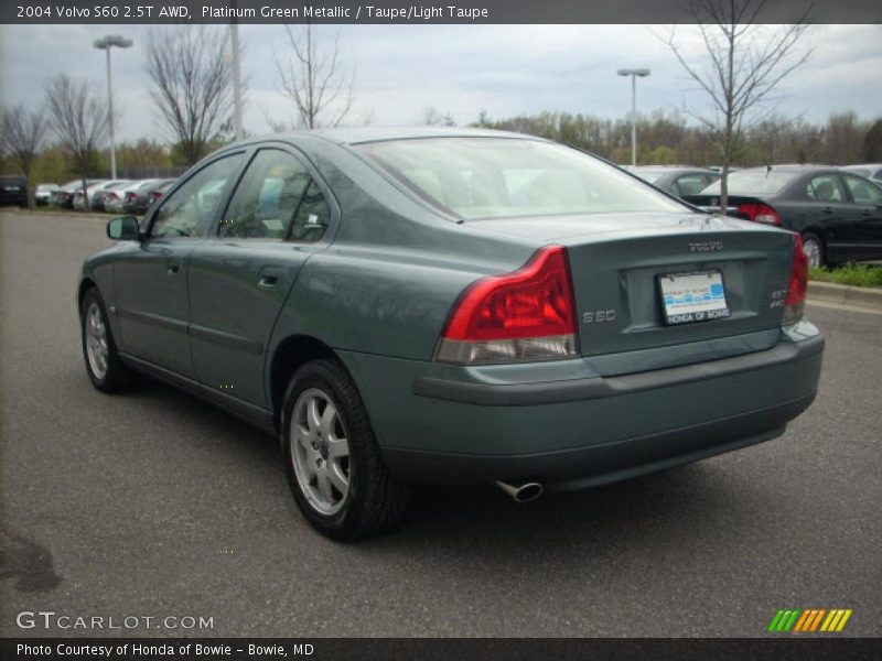 Platinum Green Metallic / Taupe/Light Taupe 2004 Volvo S60 2.5T AWD