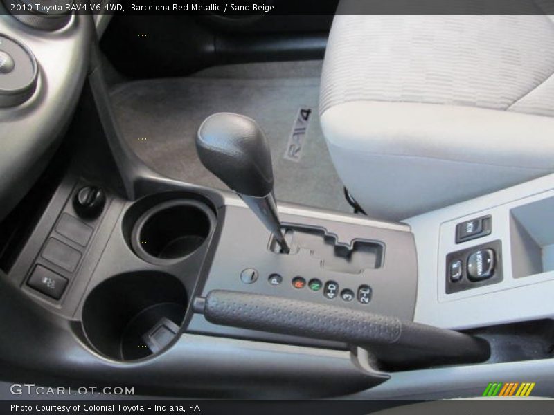 Barcelona Red Metallic / Sand Beige 2010 Toyota RAV4 V6 4WD