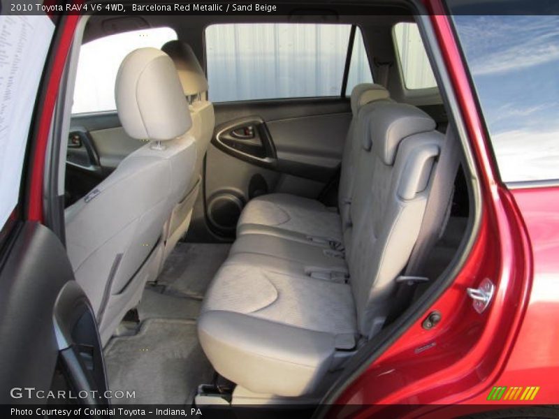 Barcelona Red Metallic / Sand Beige 2010 Toyota RAV4 V6 4WD