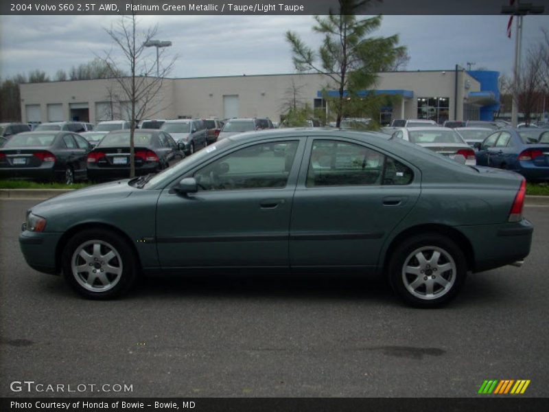 Platinum Green Metallic / Taupe/Light Taupe 2004 Volvo S60 2.5T AWD