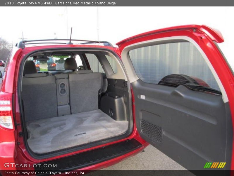 Barcelona Red Metallic / Sand Beige 2010 Toyota RAV4 V6 4WD