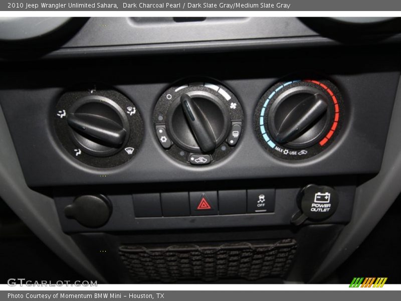 Dark Charcoal Pearl / Dark Slate Gray/Medium Slate Gray 2010 Jeep Wrangler Unlimited Sahara