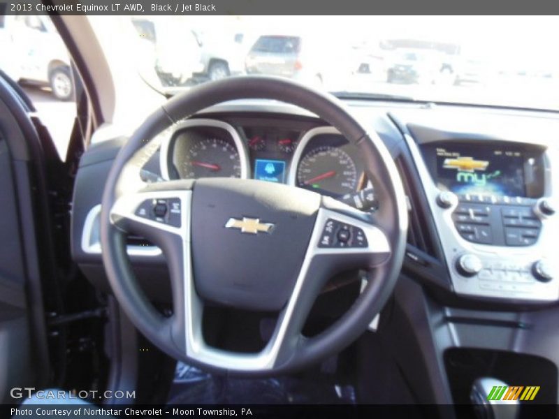 Black / Jet Black 2013 Chevrolet Equinox LT AWD