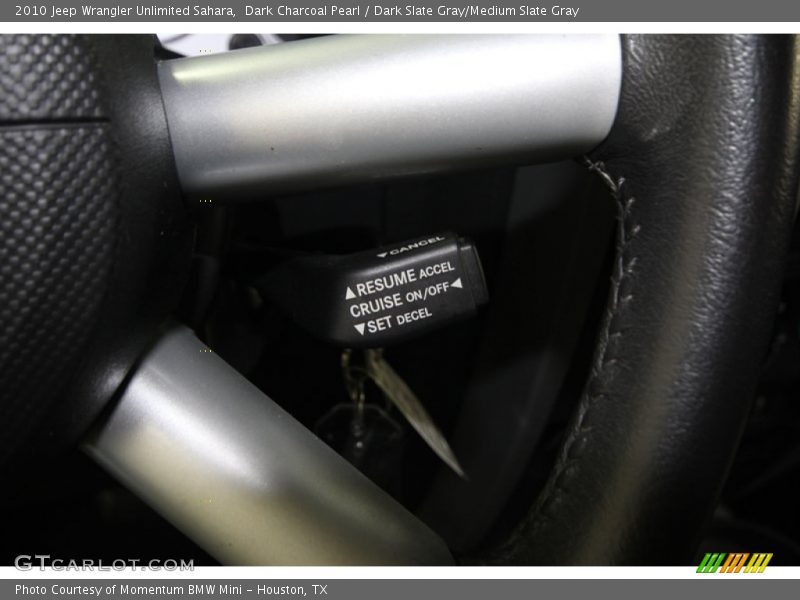 Dark Charcoal Pearl / Dark Slate Gray/Medium Slate Gray 2010 Jeep Wrangler Unlimited Sahara