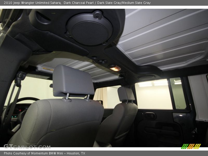 Dark Charcoal Pearl / Dark Slate Gray/Medium Slate Gray 2010 Jeep Wrangler Unlimited Sahara