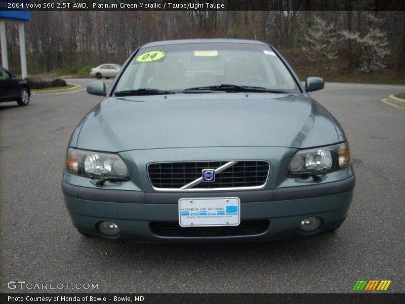 Platinum Green Metallic / Taupe/Light Taupe 2004 Volvo S60 2.5T AWD
