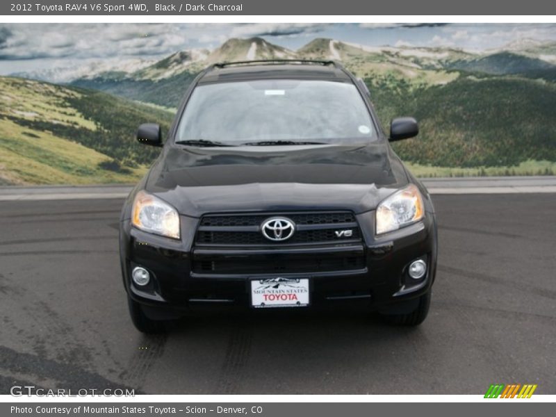 Black / Dark Charcoal 2012 Toyota RAV4 V6 Sport 4WD