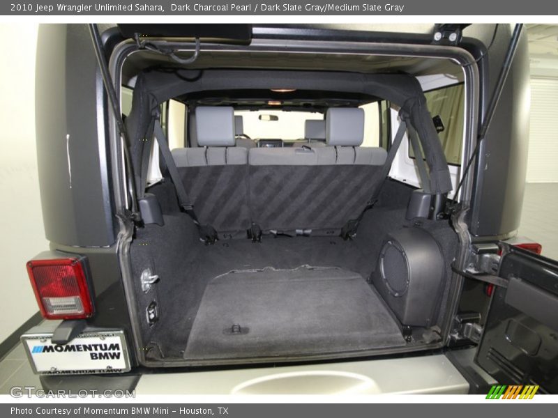 Dark Charcoal Pearl / Dark Slate Gray/Medium Slate Gray 2010 Jeep Wrangler Unlimited Sahara