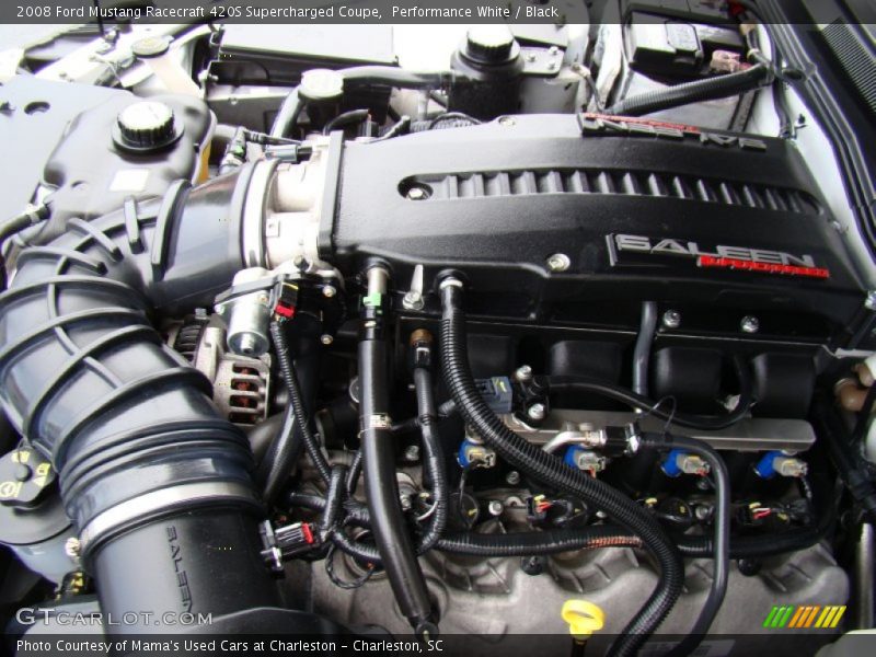  2008 Mustang Racecraft 420S Supercharged Coupe Engine - 4.6 Liter Saleen Supercharged SOHC 24-Valve VVT V8