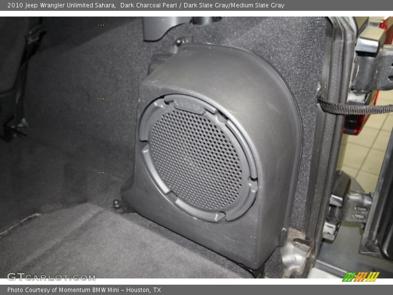 Dark Charcoal Pearl / Dark Slate Gray/Medium Slate Gray 2010 Jeep Wrangler Unlimited Sahara
