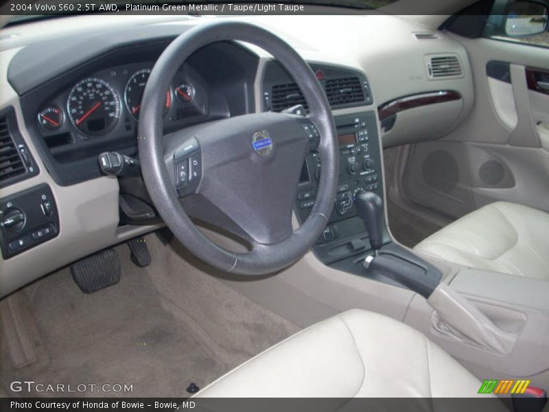 Platinum Green Metallic / Taupe/Light Taupe 2004 Volvo S60 2.5T AWD