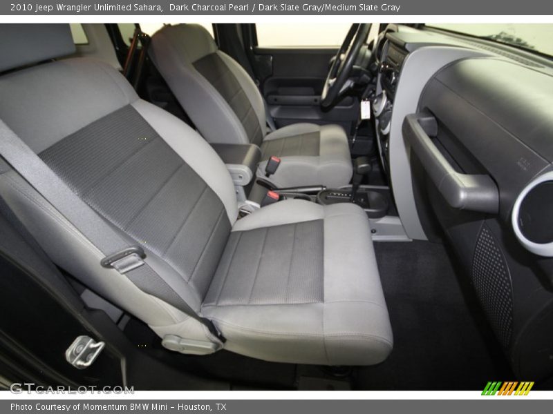 Dark Charcoal Pearl / Dark Slate Gray/Medium Slate Gray 2010 Jeep Wrangler Unlimited Sahara