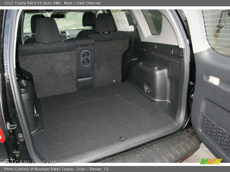 Black / Dark Charcoal 2012 Toyota RAV4 V6 Sport 4WD