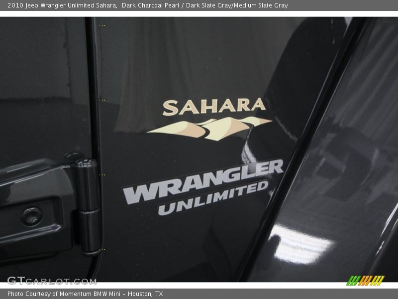 Dark Charcoal Pearl / Dark Slate Gray/Medium Slate Gray 2010 Jeep Wrangler Unlimited Sahara