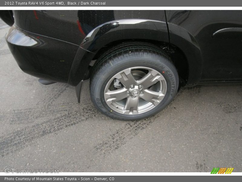 Black / Dark Charcoal 2012 Toyota RAV4 V6 Sport 4WD