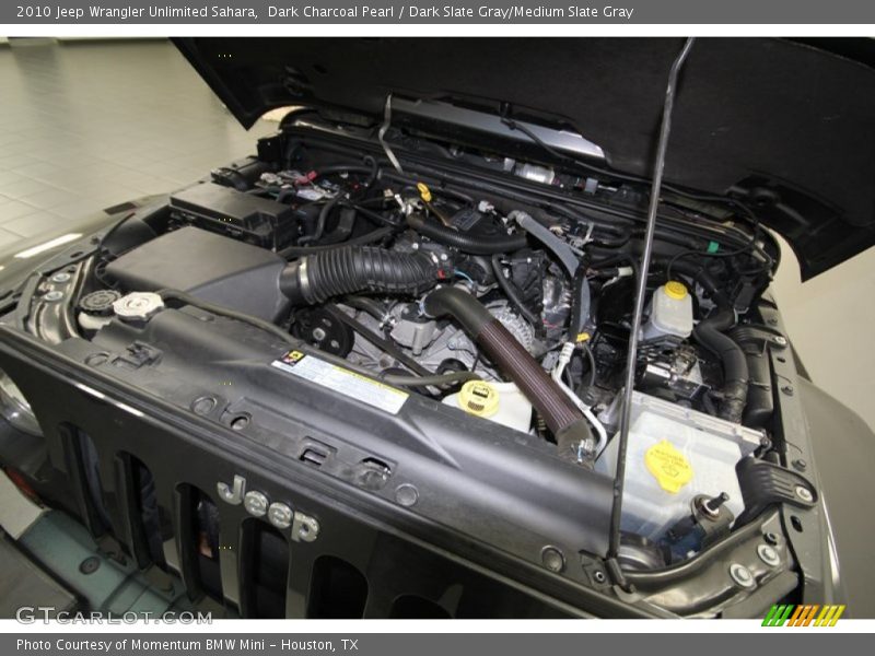 Dark Charcoal Pearl / Dark Slate Gray/Medium Slate Gray 2010 Jeep Wrangler Unlimited Sahara