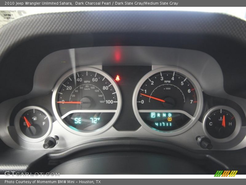 Dark Charcoal Pearl / Dark Slate Gray/Medium Slate Gray 2010 Jeep Wrangler Unlimited Sahara