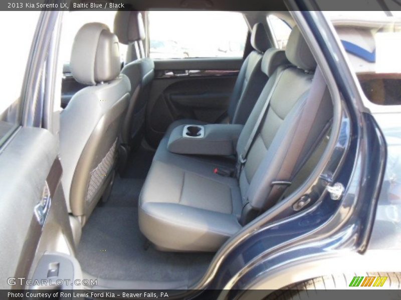 Baltic Blue / Black 2013 Kia Sorento LX