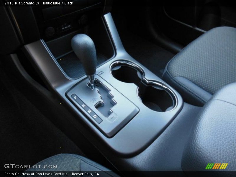 Baltic Blue / Black 2013 Kia Sorento LX