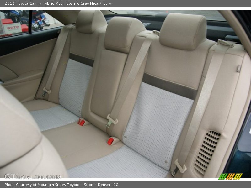 Cosmic Gray Mica / Ivory 2012 Toyota Camry Hybrid XLE