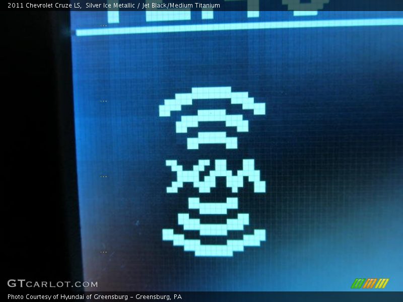 Silver Ice Metallic / Jet Black/Medium Titanium 2011 Chevrolet Cruze LS